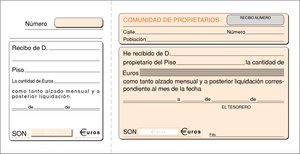 TALONARIO COMUNIDAD PROPIETARIOS LOAN