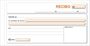 TALONARIO RECIBOS DUPLICADO LOAN