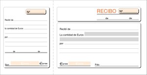 TALONARIO RECIBOS LOAN