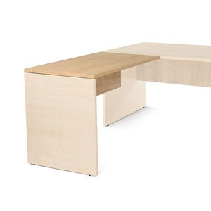 MESA ROCADA WORK ALA 100x60 HAYA/ROBLE