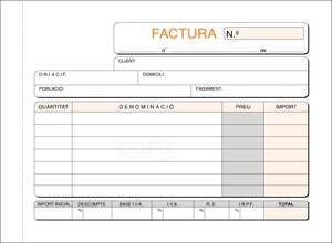 TALON. CAT. FACTURAS 8º APDO DUPLI LOAN