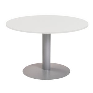 MESA ROCADA MEETING REDONDA 100 AL/BLANC