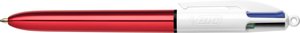 BOLIGRAFO  4 COL.BIC SHINE RED