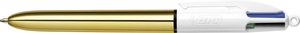BOLIGRAFO  4 COL.BIC SHINE GOLD