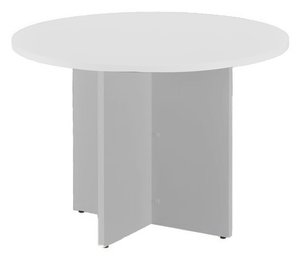 MESA ROCADA MEETING REDONDA 100 AL/BLANC