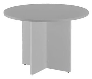 MESA ROCADA MEETING REDONDA 120 AL/GRIS