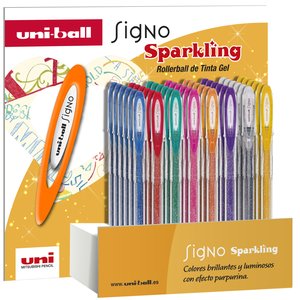BOLI UNI BALL UM120 SPARKL  EXP.48 SURTI