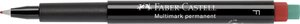 ROTUL.FABER C.MULTIMARK F  ROJO