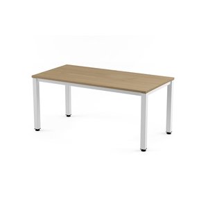 MESA ROCADA EXECUTIVE 140x80 BL/ROBLE