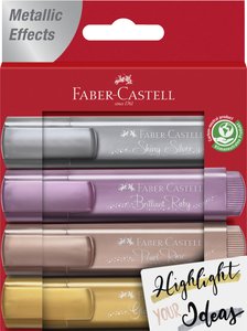 ROTUL.FLUOR FABER CASTELL 1546 MET.P/4