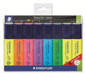 ROTUL.FLUOR STAED.364 TXSF. ESTUCHE 6+2