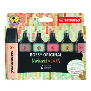 ROTUL.FLUOR STAB.BOSS 70 NAT. ESTUCHE 6