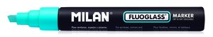 ROTULAD.PIZARRA MILAN FLUOGLASS AZUL