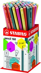 LAPIZ STABILO HEXAGONAL 160 HB EXP.72