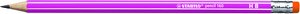 LAPIZ STABILO HEXAG.C/GOMA 2160 HB ROSA