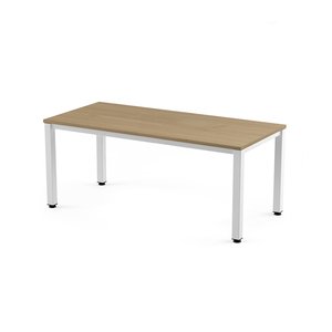 MESA ROCADA EXECUTIVE 180x80 BL/ROBLE