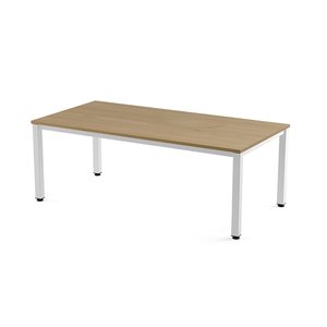 MESA ROCADA EXECUTIVE 200x100 BL/ROBLE