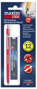 PORTAMINAS MAXIM 2 mm BLISTER C/MINAS