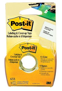 CINTA CORRECTORA POST-IT 25 mm x 18 m