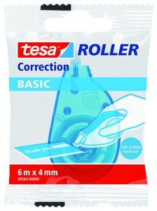 CORR.CINTA TESA BASIC MINI 4 mm x 6 m