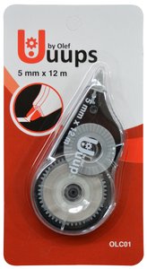 CORRECTOR CINTA OLEF UUUPS 5 mm x 12 m