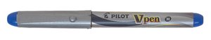 PLUMA PILOT V-PEN SILVER tinta AZUL