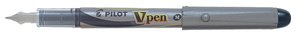 PLUMA PILOT V-PEN SILVER tinta NEGRA