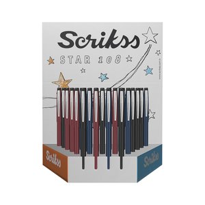 BOLIGRAFO SCRIKSS STAR 108 SURT.EXP.36