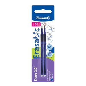 RECAMBIO PELIKAN ERASE 2.0 AZUL B/2