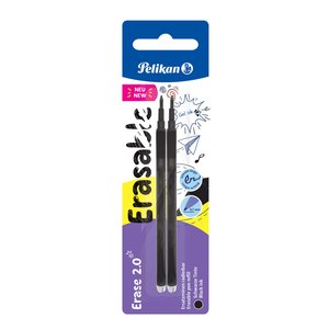 RECAMBIO PELIKAN ERASE 2.0 NEGRO B/2