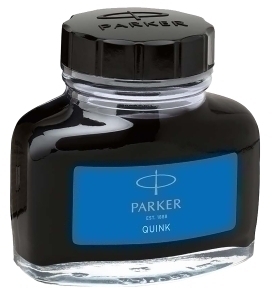 TINTA ESTILOG.PARKER 2 ONZAS AZUL PERMAN