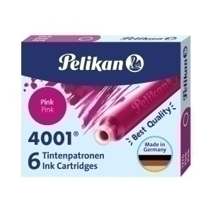 TINTA ESTILOG.PELIKAN 6 CART.TP/6 ROSA