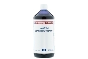 TINTA ROTUL.EDDING 1 litro T1000 AZUL