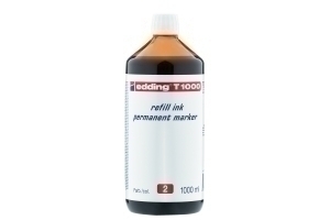 TINTA ROTUL.EDDING 1 litro T1000 ROJO