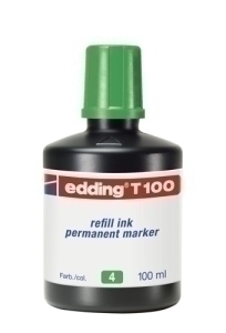 TINTA ROTUL.EDDING 100 ml T100 VERDE