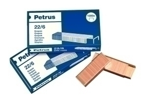 GRAPAS PETRUS 22/6 COBR. cj.1000