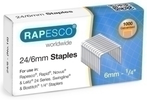 GRAPAS RAPESCO STANDARD 24/6 GALV.cj1000