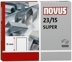 GRAPAS NOVUS GRUESOS 23/15 GALV.cj.1000