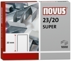 GRAPAS NOVUS GRUESOS 23/20 GALV.cj.1000