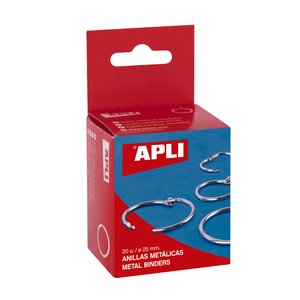 ANILLAS APLI Nº 2 CAJA DE 20     25mm