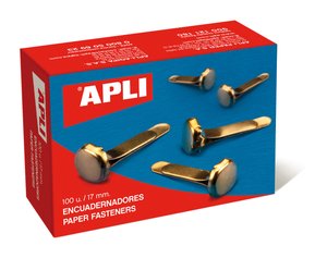 ENCUADERNADOR APLI Nº3 (17 mm) CAJA 100