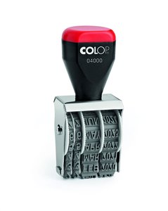 FECHADOR MANUAL COLOP 04000 4mm