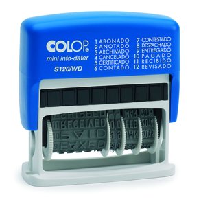 FECHADOR ent.AUT. COLOP S120/WD 4 mm 12T