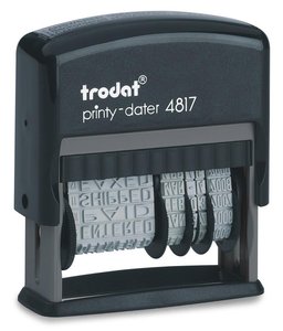 FECHADOR e.A. TRODAT 4817 3,8 mm FC 12TX