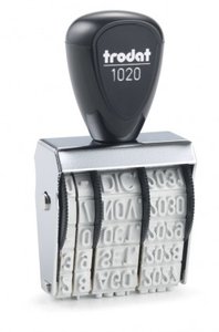 FECHADOR MANUAL TRODAT 1020 5 mm