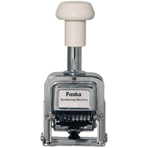 NUMERADOR AUT. FOSKA  8 BANDAS 5mm