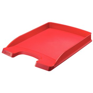 BANDEJA LEITZ JUMBO PLUS SLIM ROJO