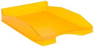 BANDEJA SOBREMESA TRASLUCIDA NARANJA
