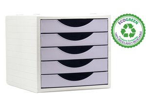 MODULO 5 CAJONES A.2000 MALVA PASTEL