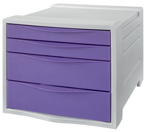 MODULO ESSELTE 4 CAJ. COLOUR BREEZE MALV